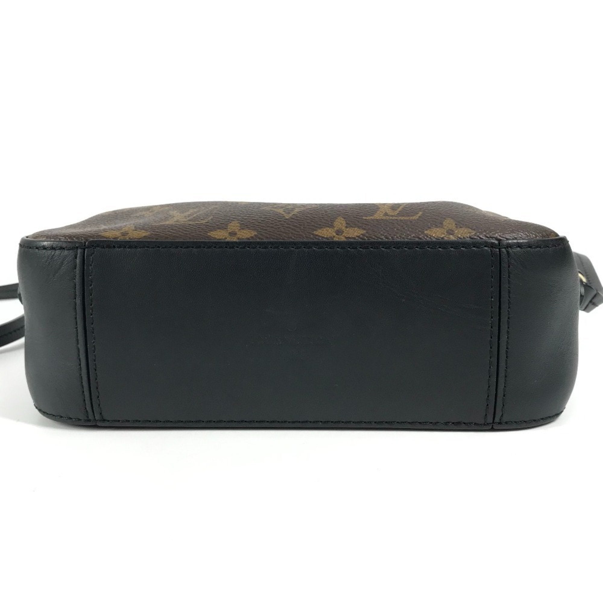 Louis Vuitton Black Brown Noir Monogram Pochette Shoulder Bag (Pre-Owned)