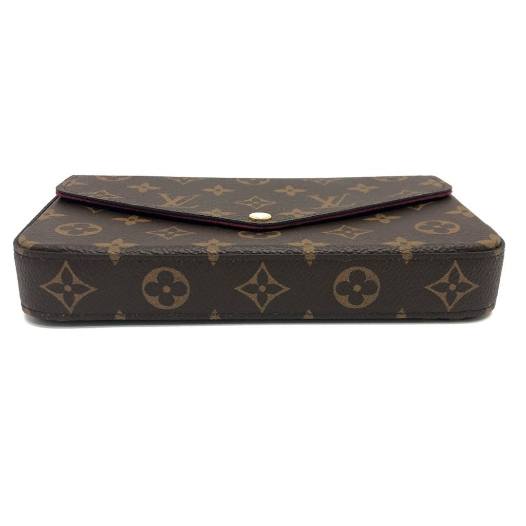 Louis Vuitton Brown Monogram Pochette Pouch Shoulder Bag (Pre-Owned)