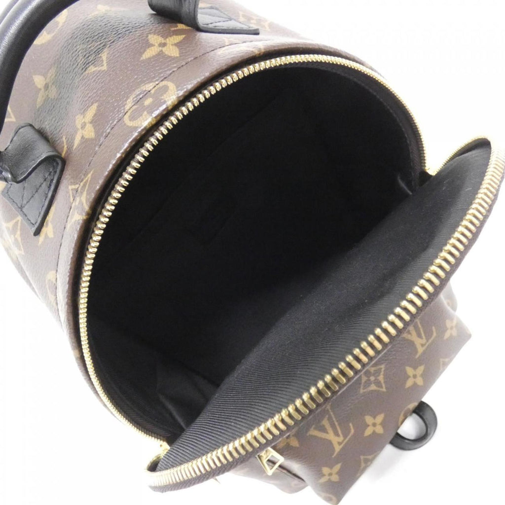 Louis Vuitton Marron Coated Canvas Backpack (Pre-Owned)