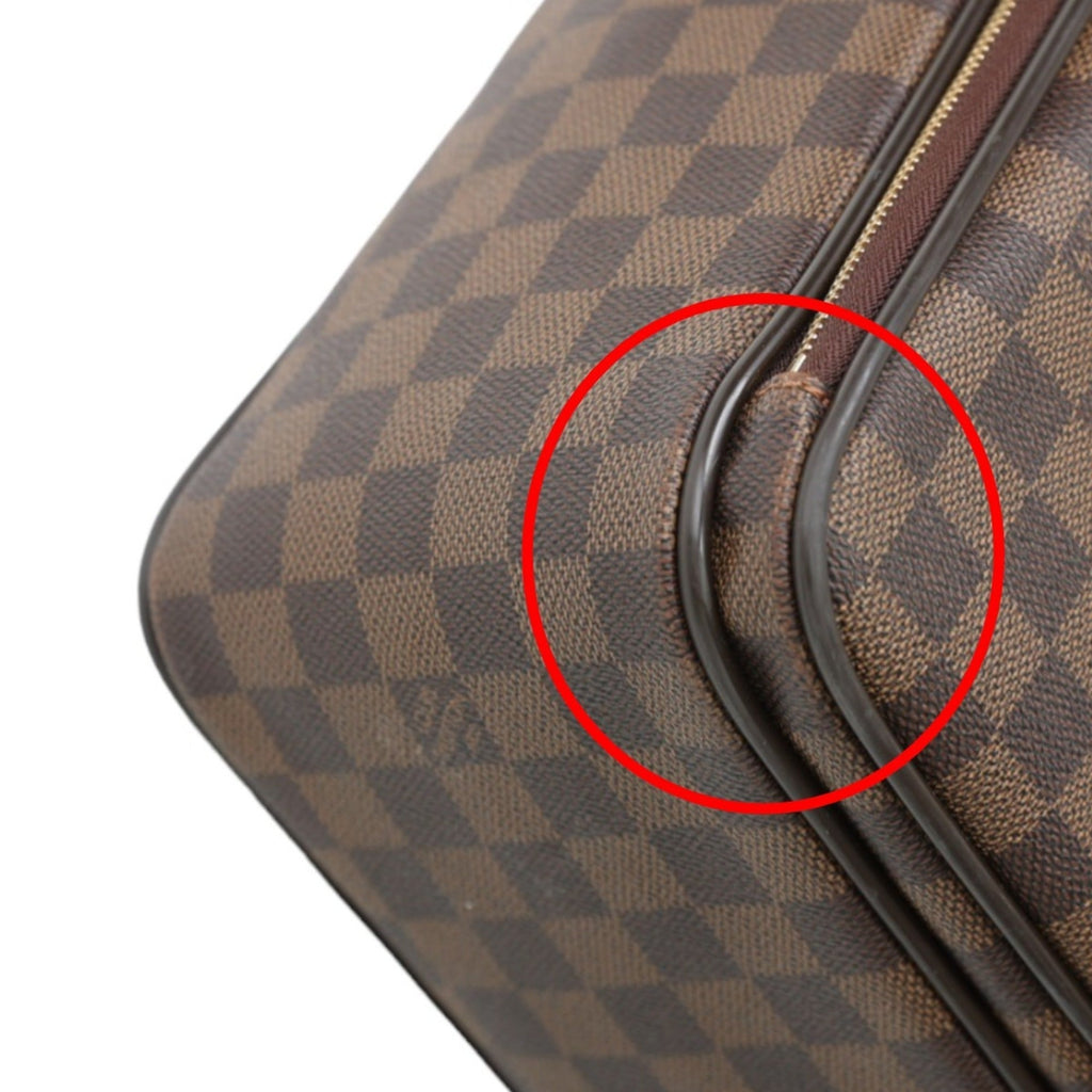 Louis Vuitton Damier Brown Damier Canvas Handbag (Pre-Owned)