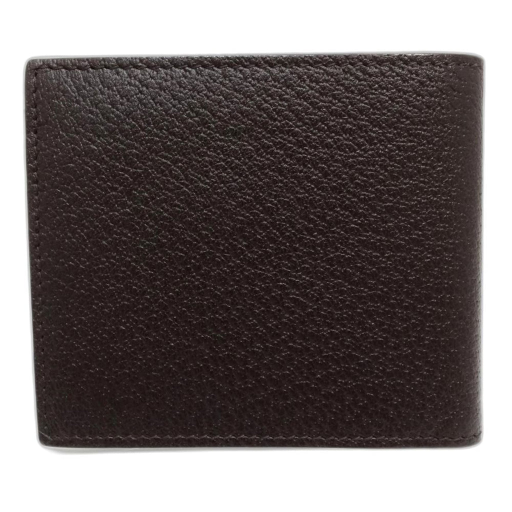 Gucci Dark Brown Leather Wallet (Bi-Fold) (Pre-Owned)