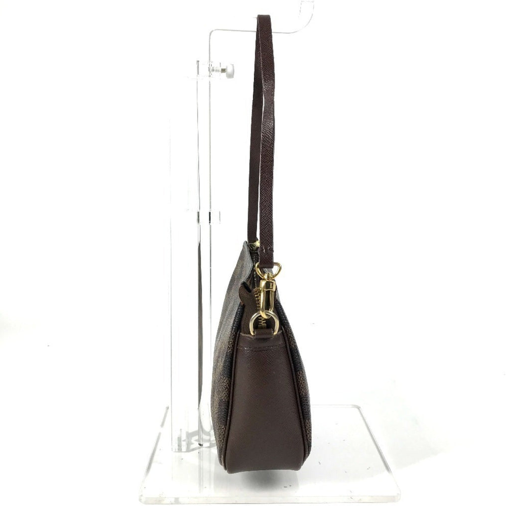 Louis Vuitton Damier Brown Ebene Damier Canvas Handbag Shoulder Bag (Pre-Owned)