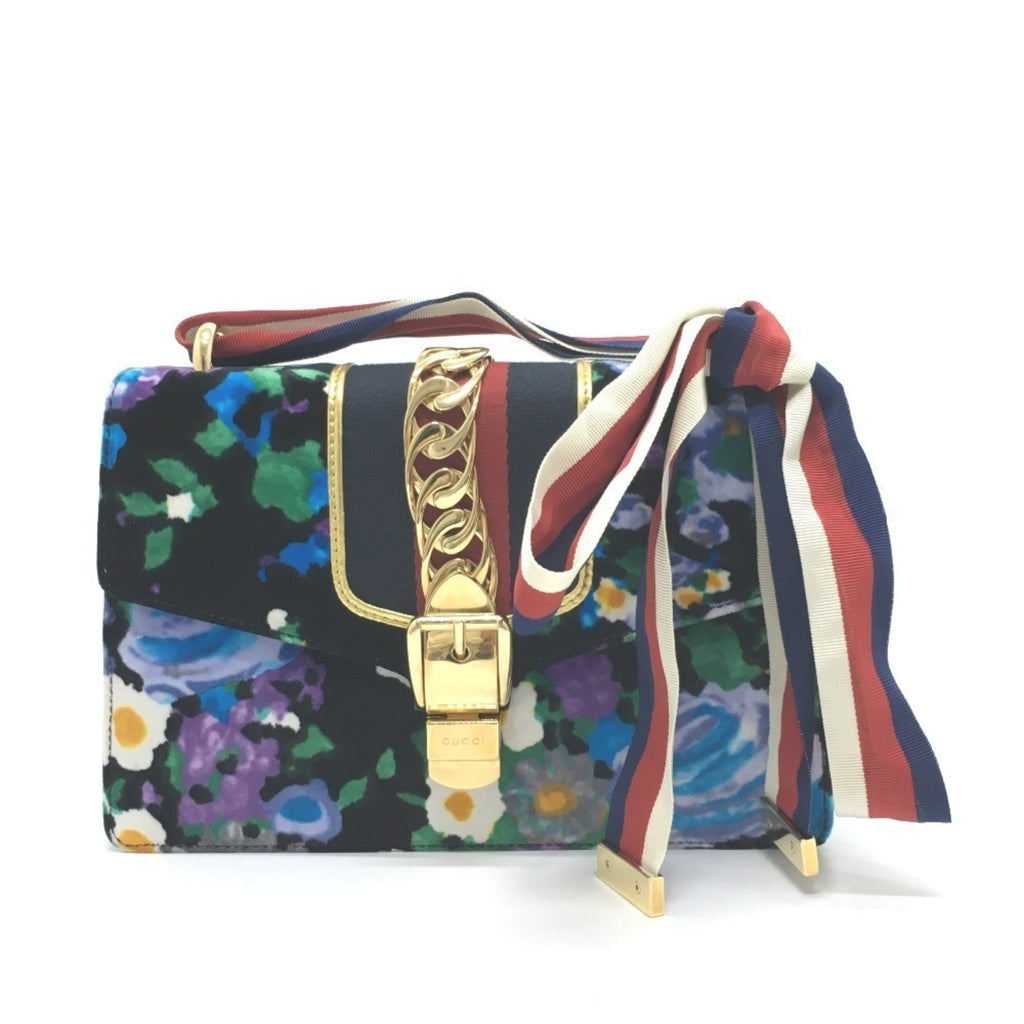 Gucci Multi-Color Leather Shoulder Bag (Pre-Owned)