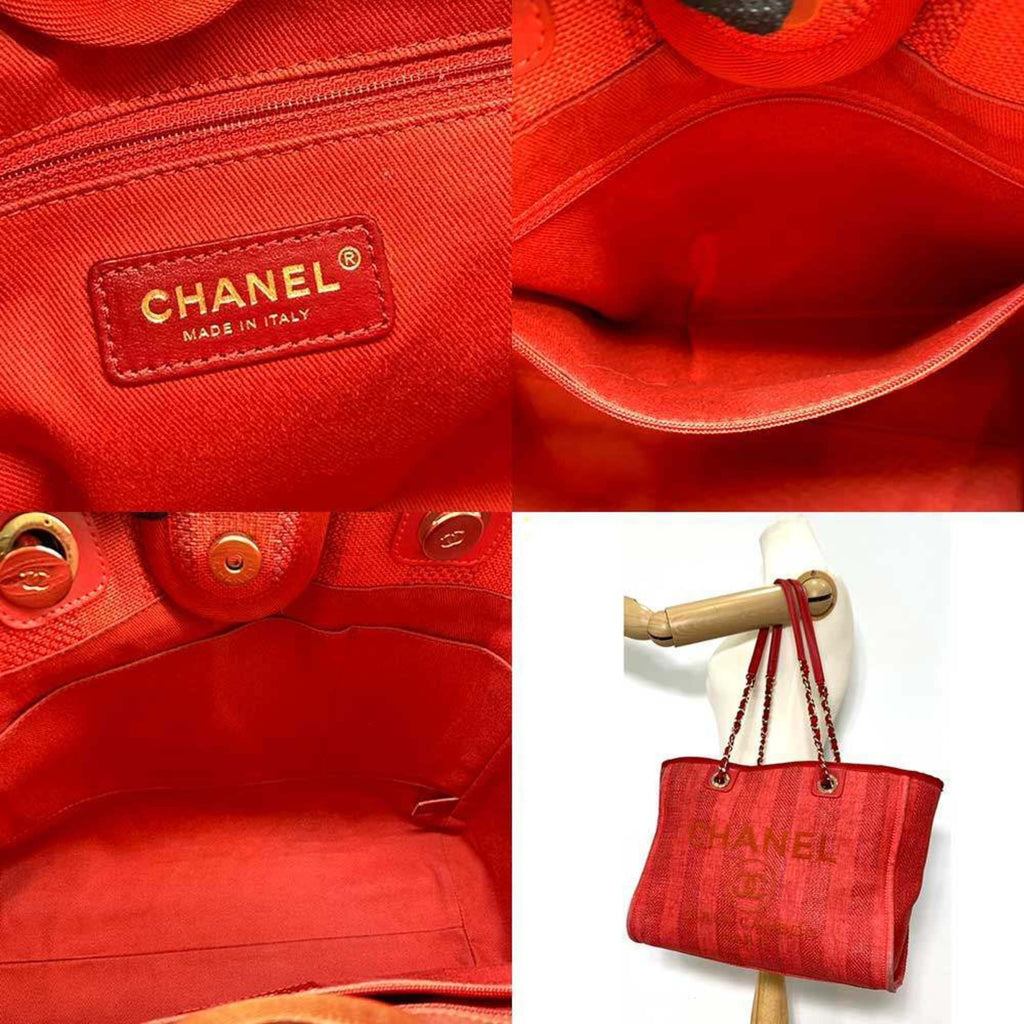 Chanel Leather Tote Bag (Pre-Owned)