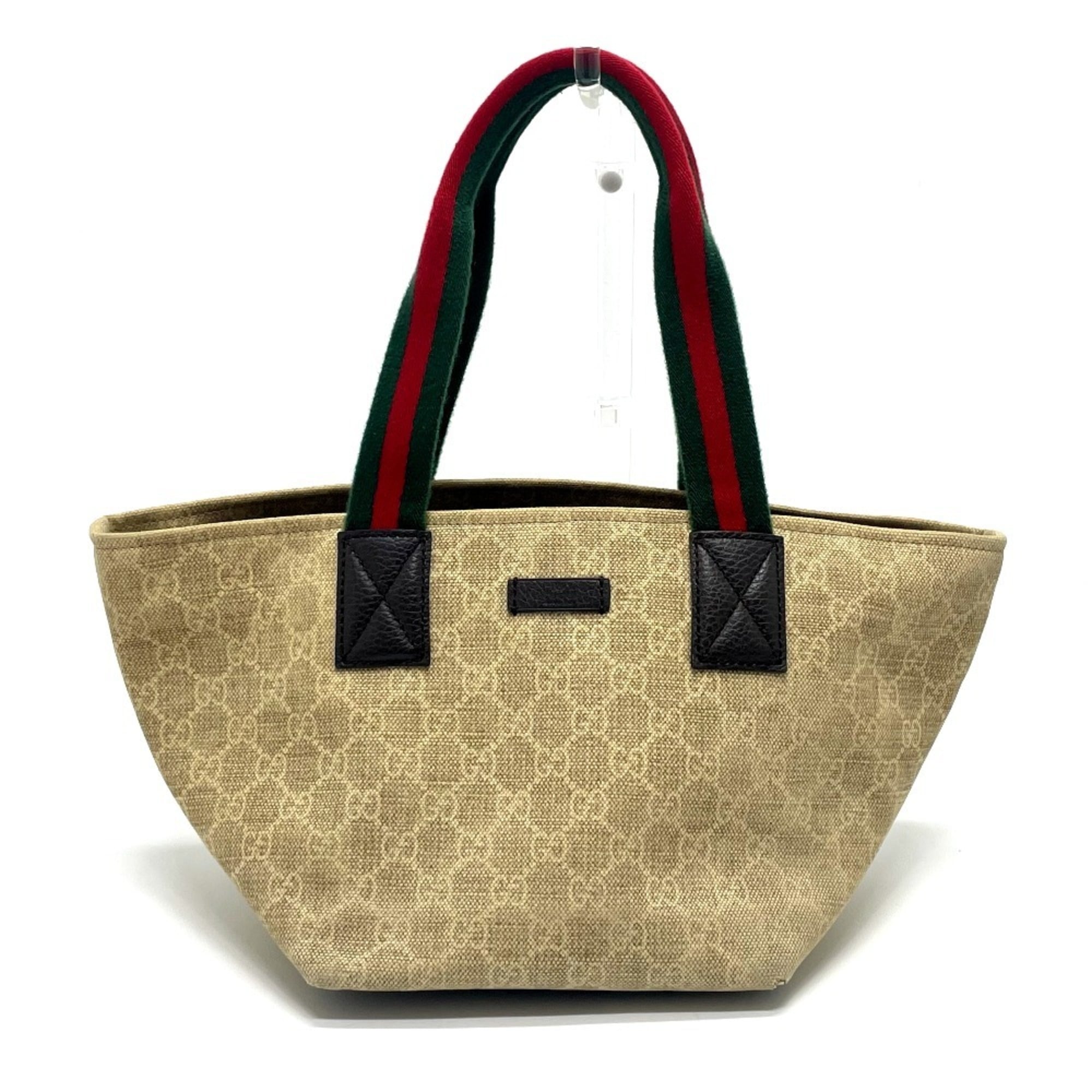Gucci Beige Gg Canvas Tote Bag (Pre-Owned)