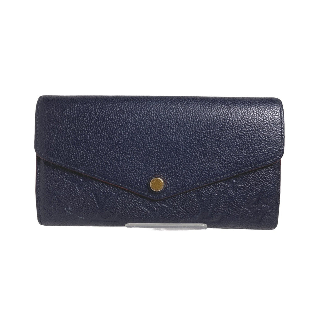 Louis Vuitton Marine Rouge Monogram Empreinte Long Wallet (Bi-Fold) (Pre-Owned)