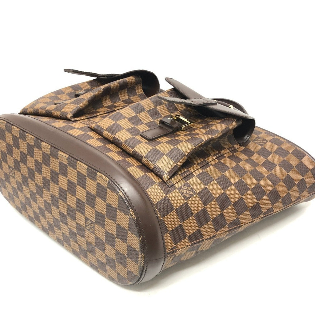 Louis Vuitton Ebene Damier Canvas Handbag Tote Bag (Pre-Owned)