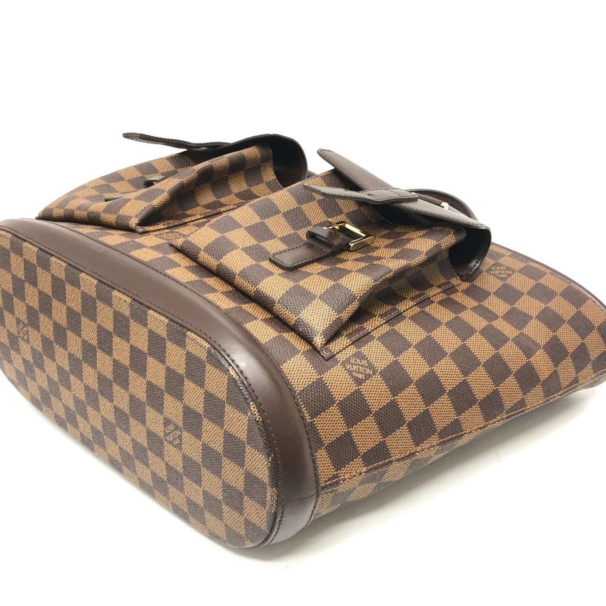 Louis Vuitton Ebene Damier Canvas Handbag Tote Bag (Pre-Owned)