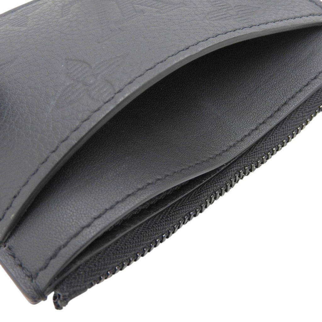 Louis Vuitton Black Noir Monogram Shadow Coin Purse/Coin Case (Pre-Owned)