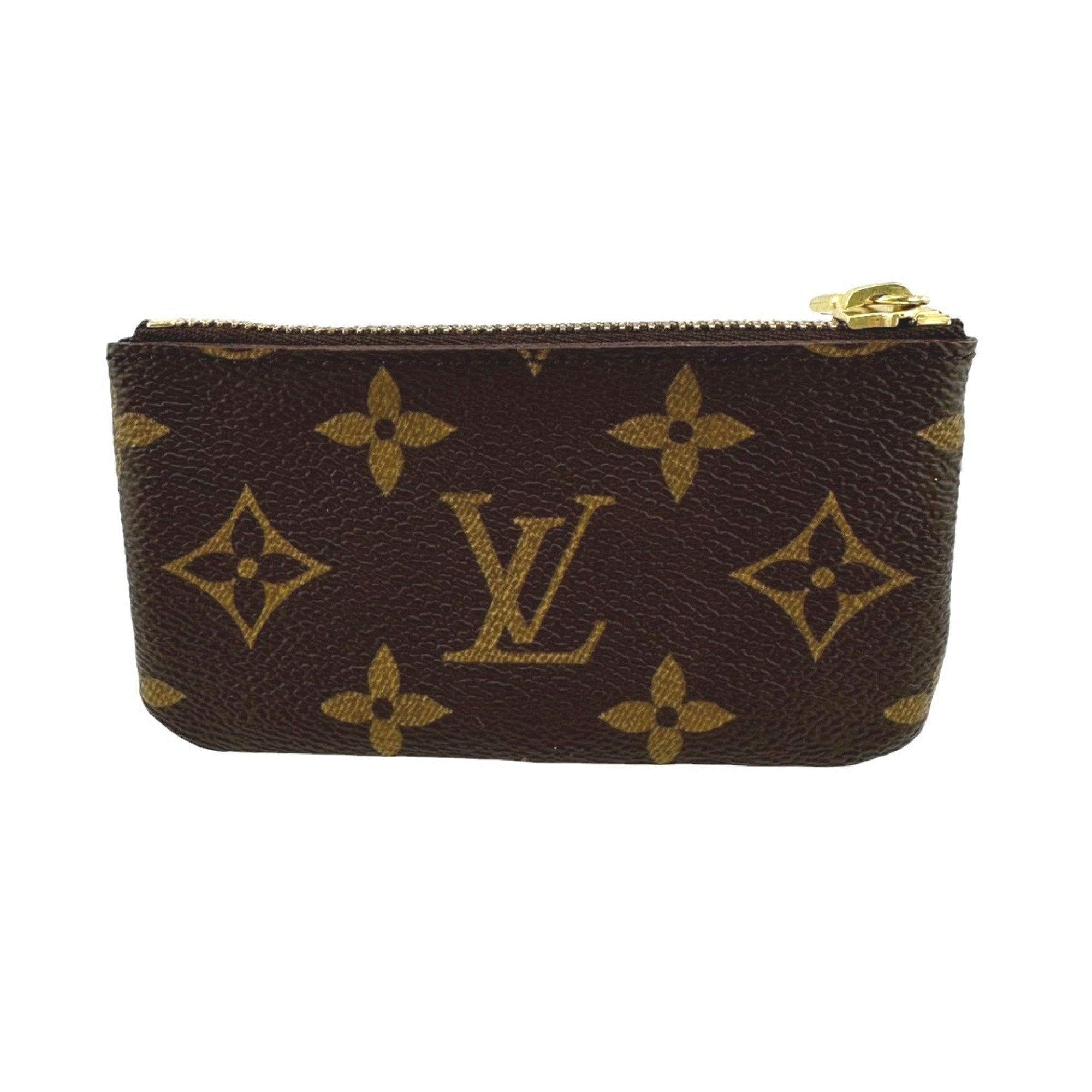 Louis Vuitton Brown Monogram Coin Purse/Coin Case (Pre-Owned)