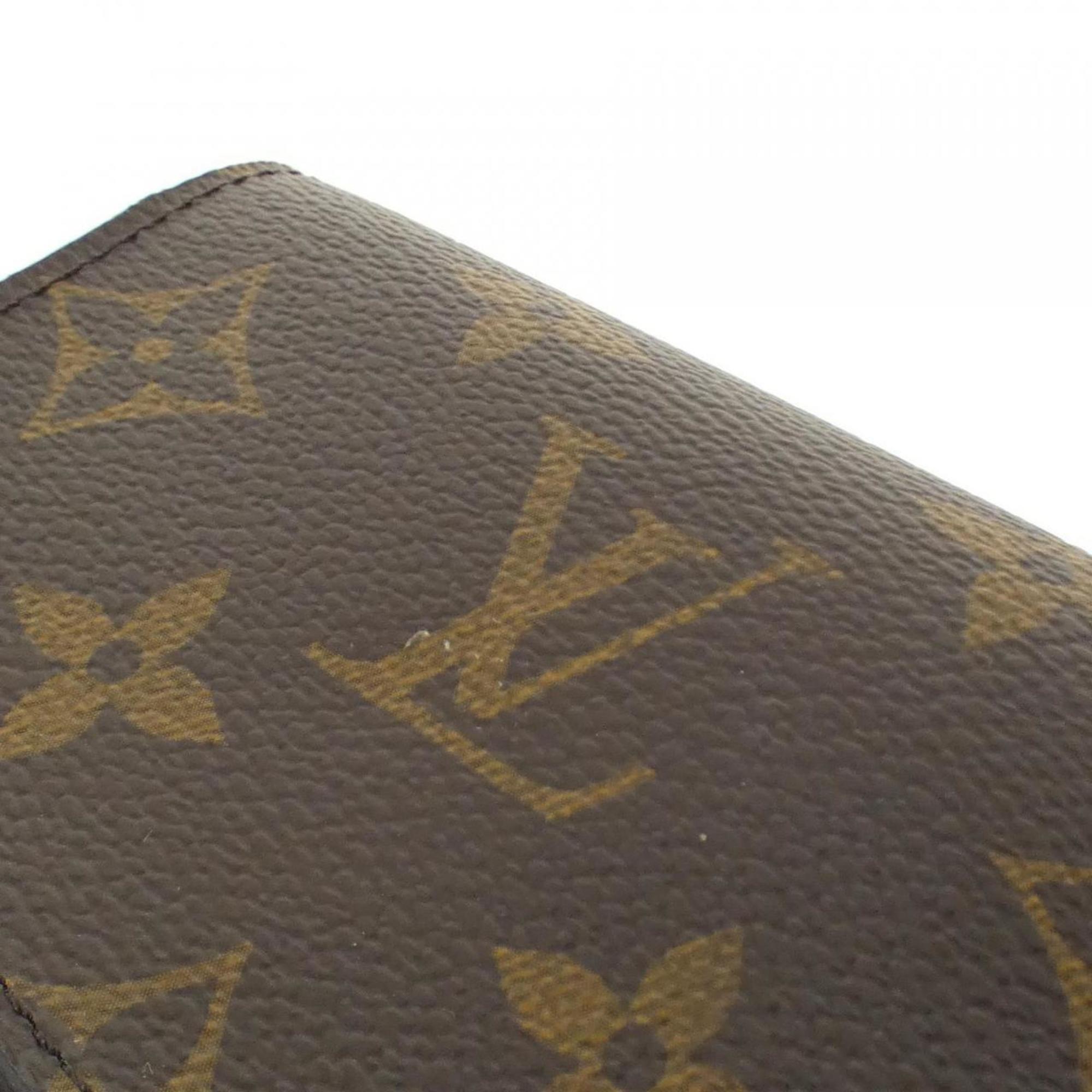 Louis Vuitton Brown Marron Rose Ballerine Coated Canvas Wallet (Bi-Fold) (Pre-Owned)