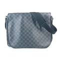 Louis Vuitton Black Damier Graphite Messenger Bag Shoulder Bag (Pre-Owned)