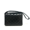 Chanel Black Leather Shoulder Bag (Pre-Owned)