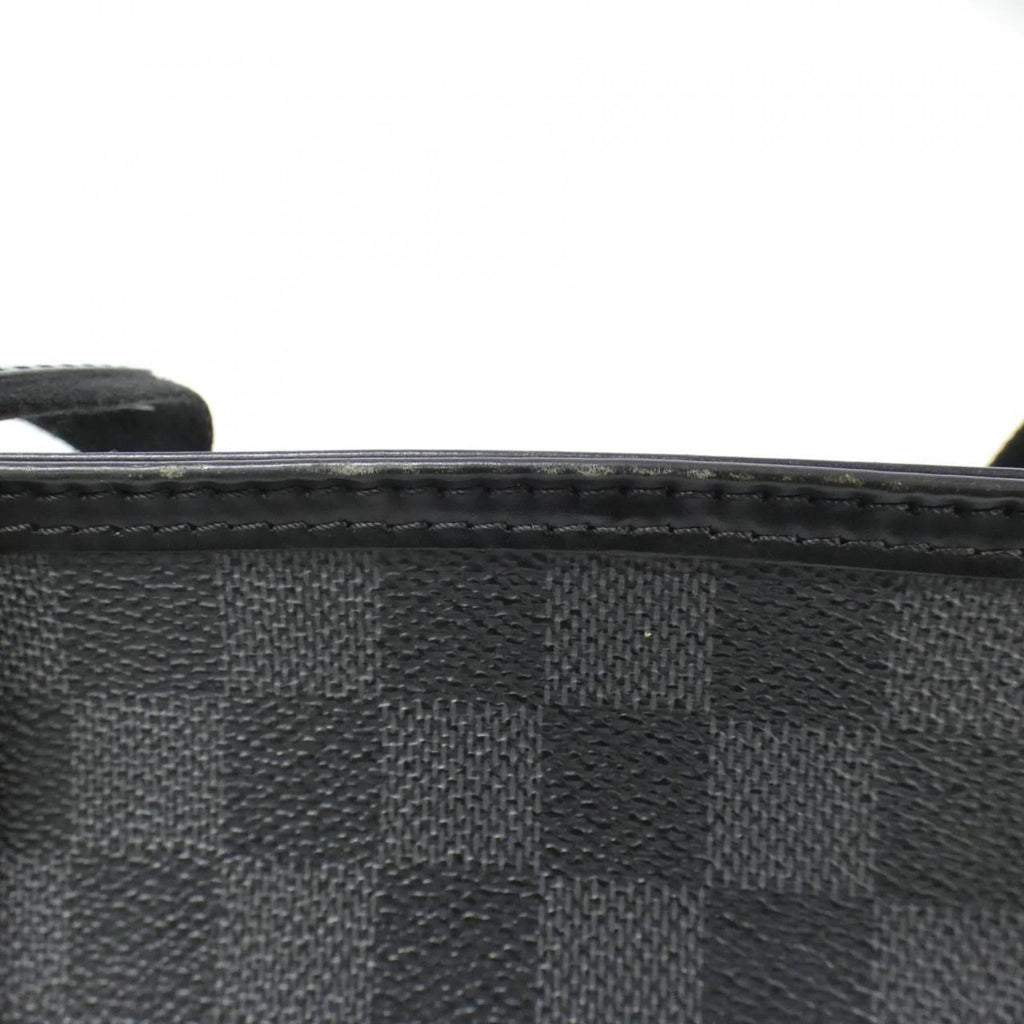 Louis Vuitton Graphite Coated Canvas Shoulder Bag (Pre-Owned)