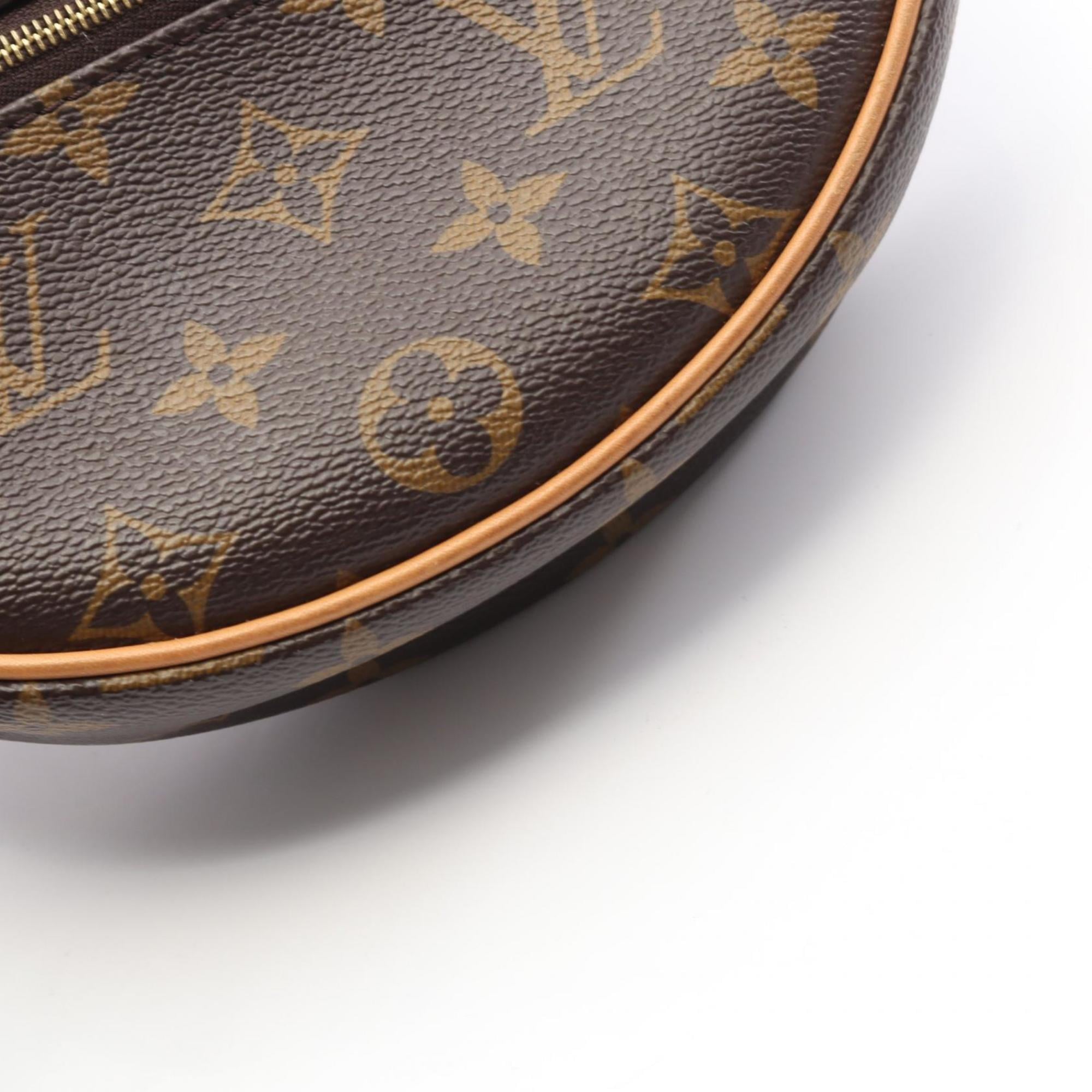 Louis Vuitton Brown Pvc Leather Shoulder Bag (Pre-Owned)