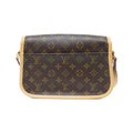 Louis Vuitton Marron Coated Canvas Shoulder Bag (Pre-Owned)