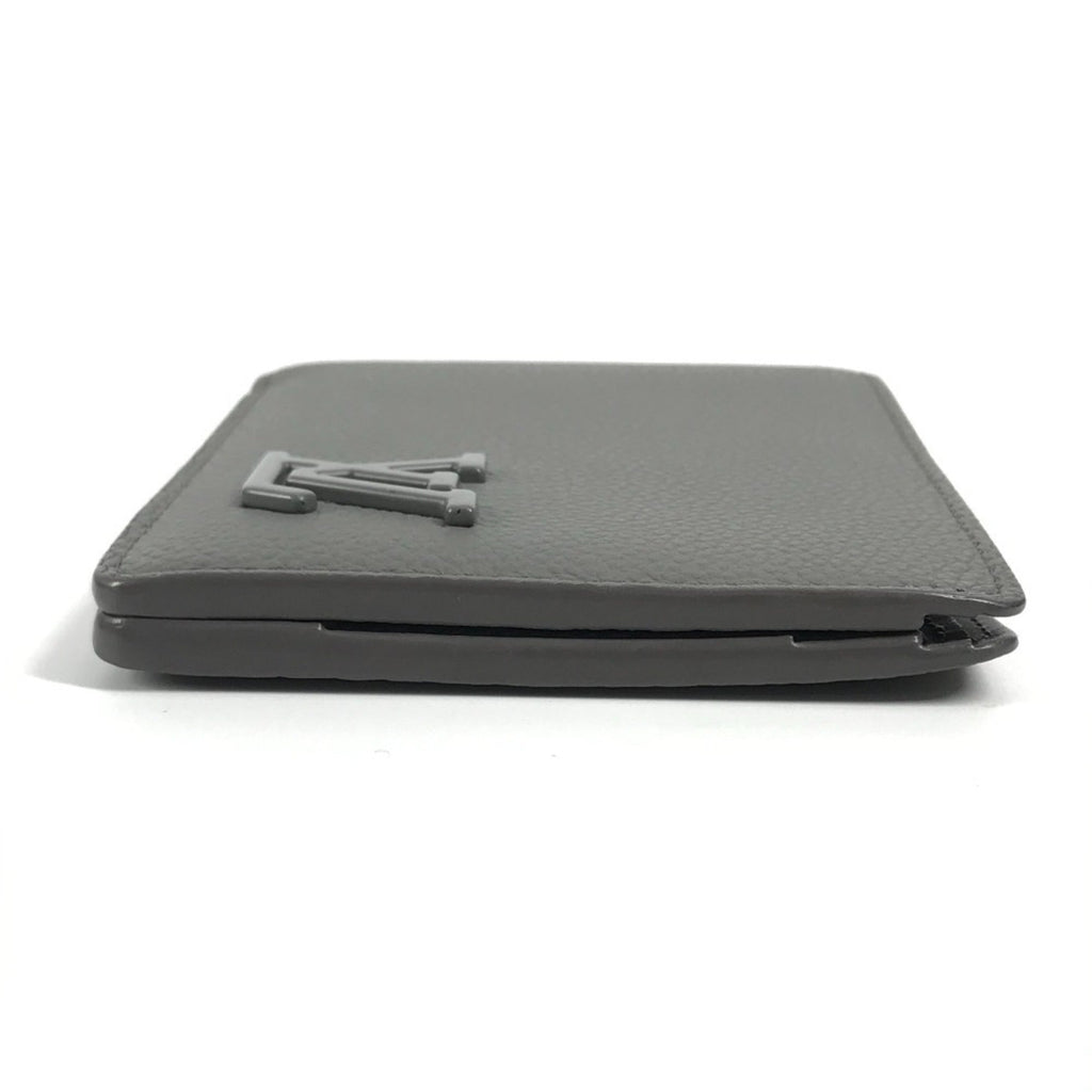 Louis Vuitton Gray Leather Wallet (Bi-Fold) (Pre-Owned)