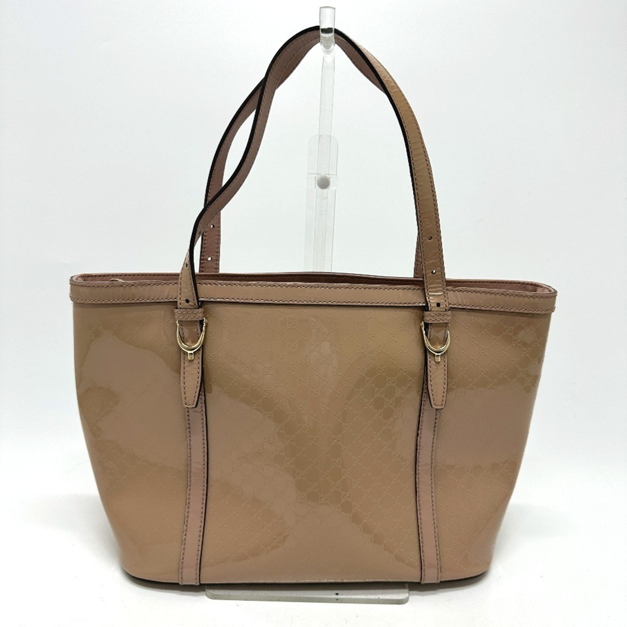Gucci Beige Handbag Tote Bag (Pre-Owned)