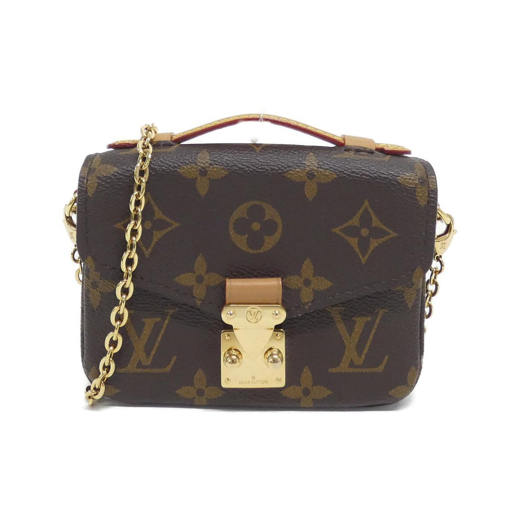 Louis Vuitton Marron Coated Canvas Shoulder Bag (Pre-Owned)