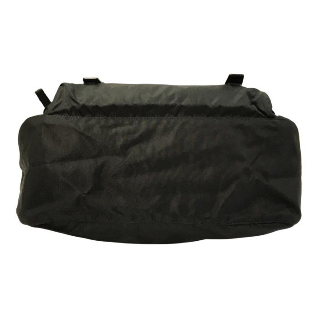 Prada Black Nylon Leather Shoulder Bag (Pre-Owned)