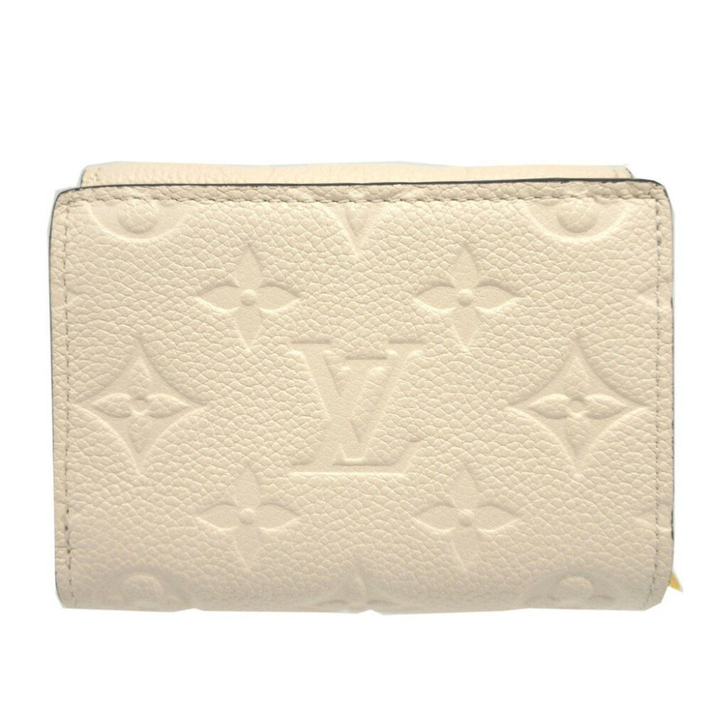Louis Vuitton Cream Monogram Empreinte Wallet (Tri-Fold) (Pre-Owned)