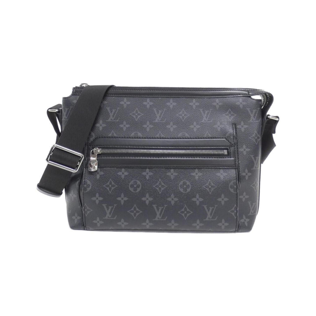Louis Vuitton Black Coated Canvas Shoulder Bag (Pre-Owned)