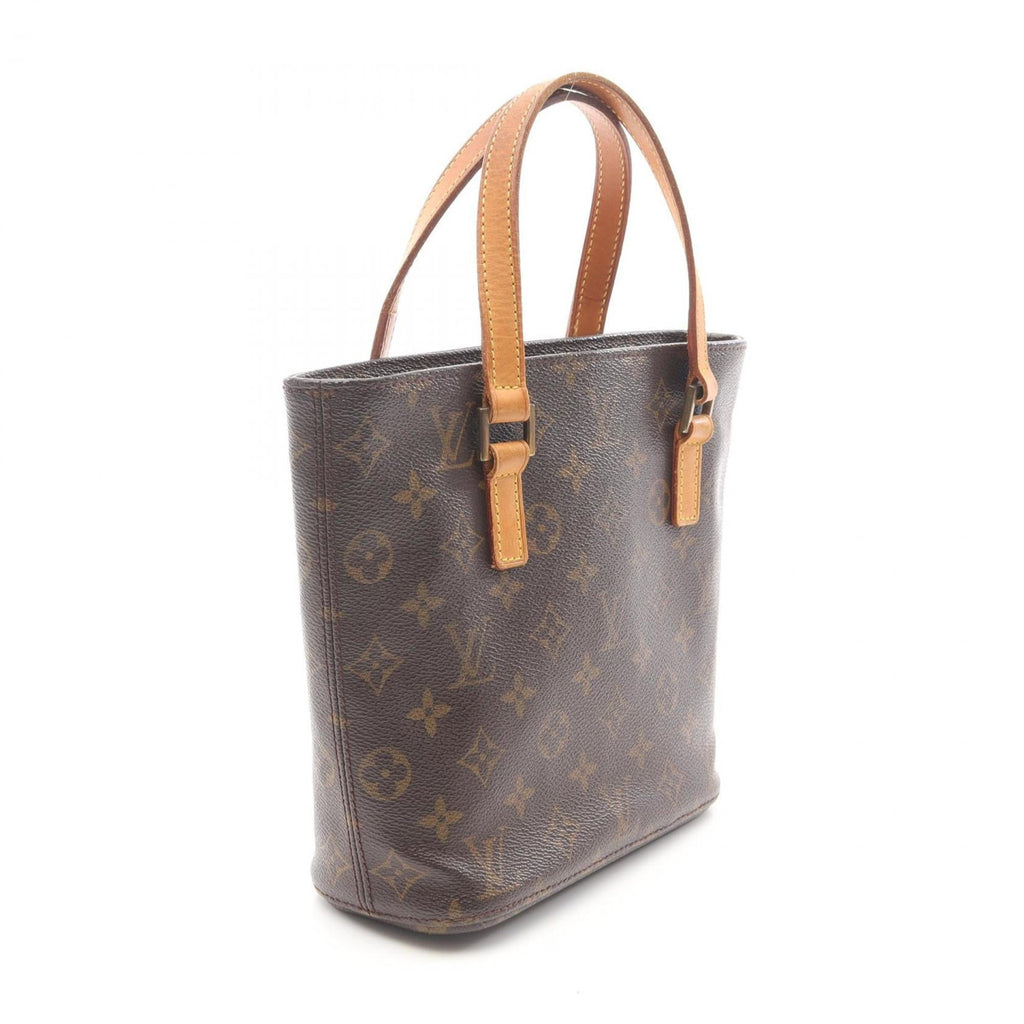 Louis Vuitton Monogram Brown Coated Canvas Leather Handbag (Pre-Owned)