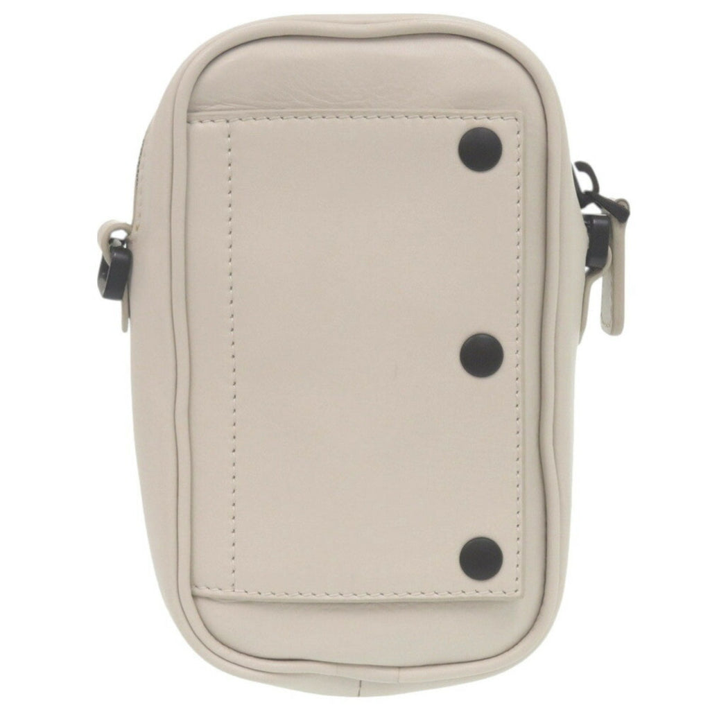 Bottega Veneta Ivory Leather Shoulder Bag (Pre-Owned)