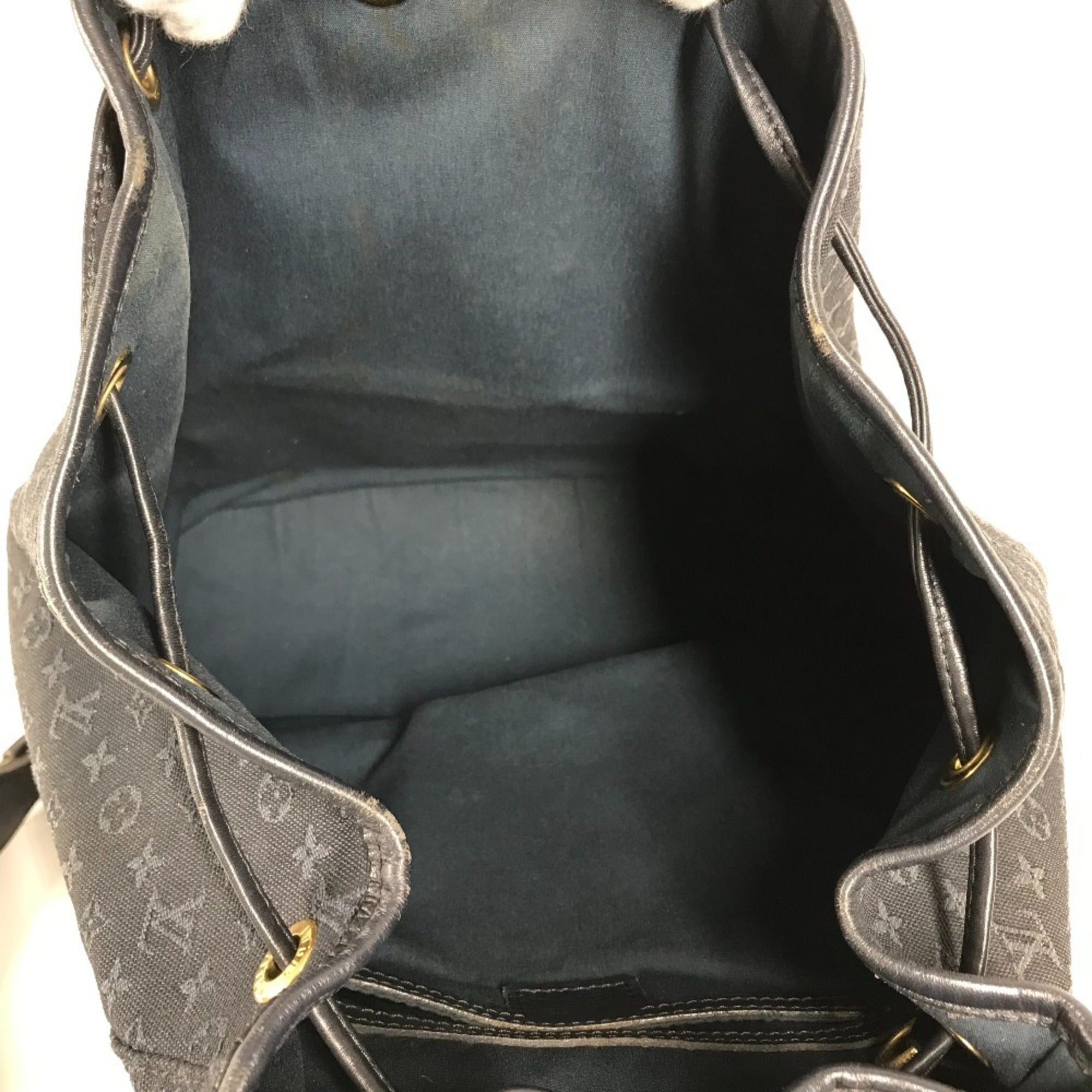 Louis Vuitton Monogram Denim Blue Tst Blue Monogram Denim Backpack (Pre-Owned)