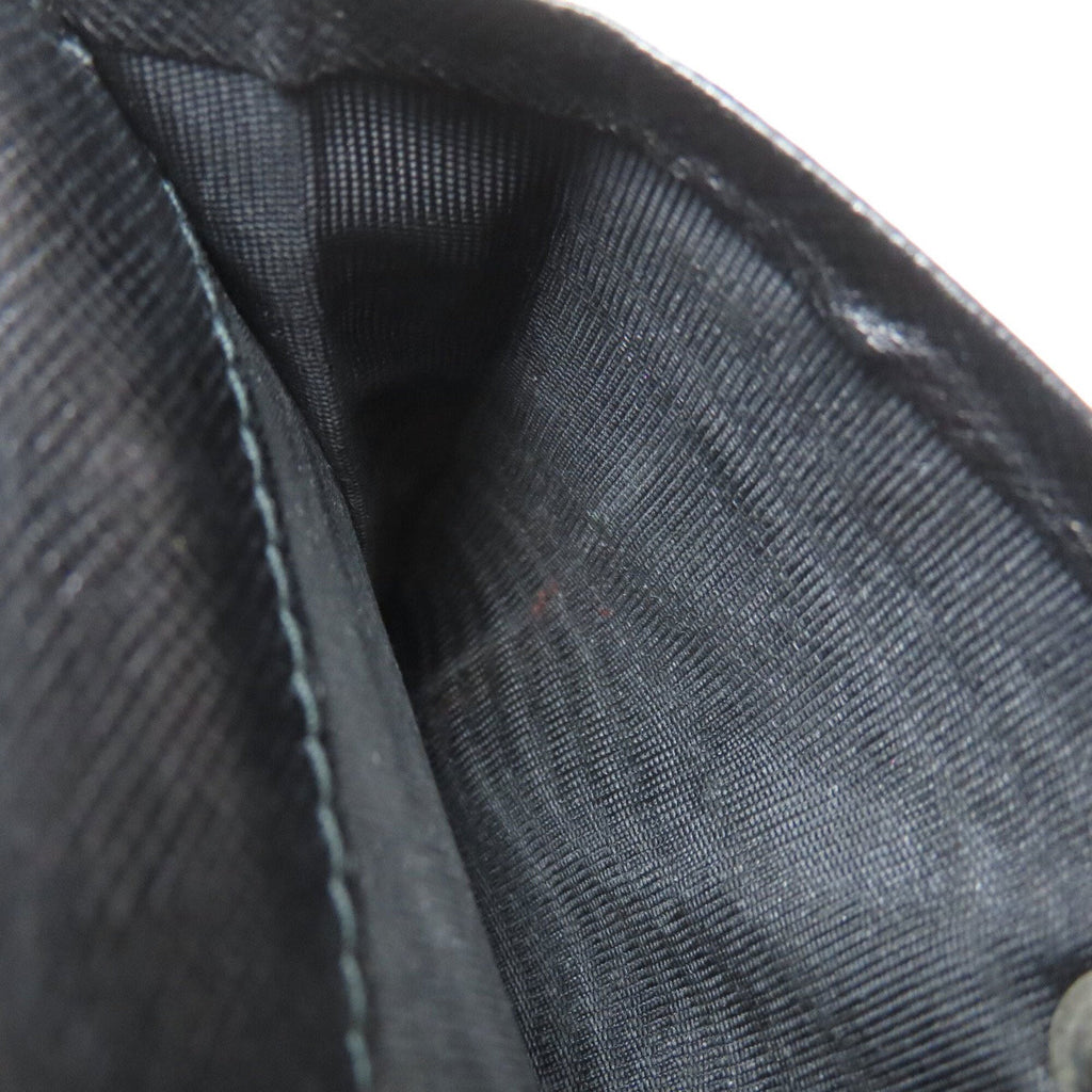Prada Black Nylon Wallet (Tri-Fold) (Pre-Owned)