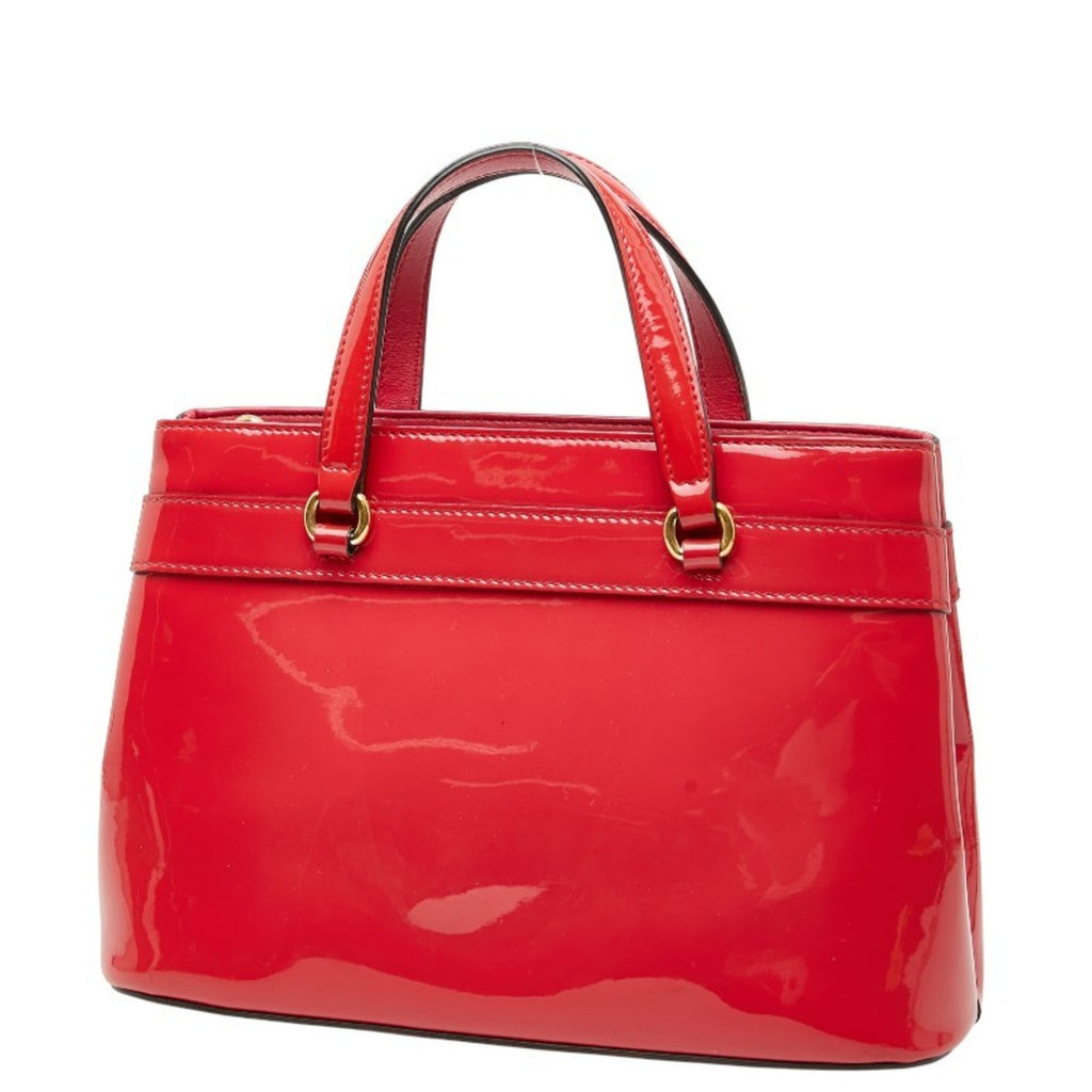 Gucci Pink Patent Leather Handbag (Pre-Owned)