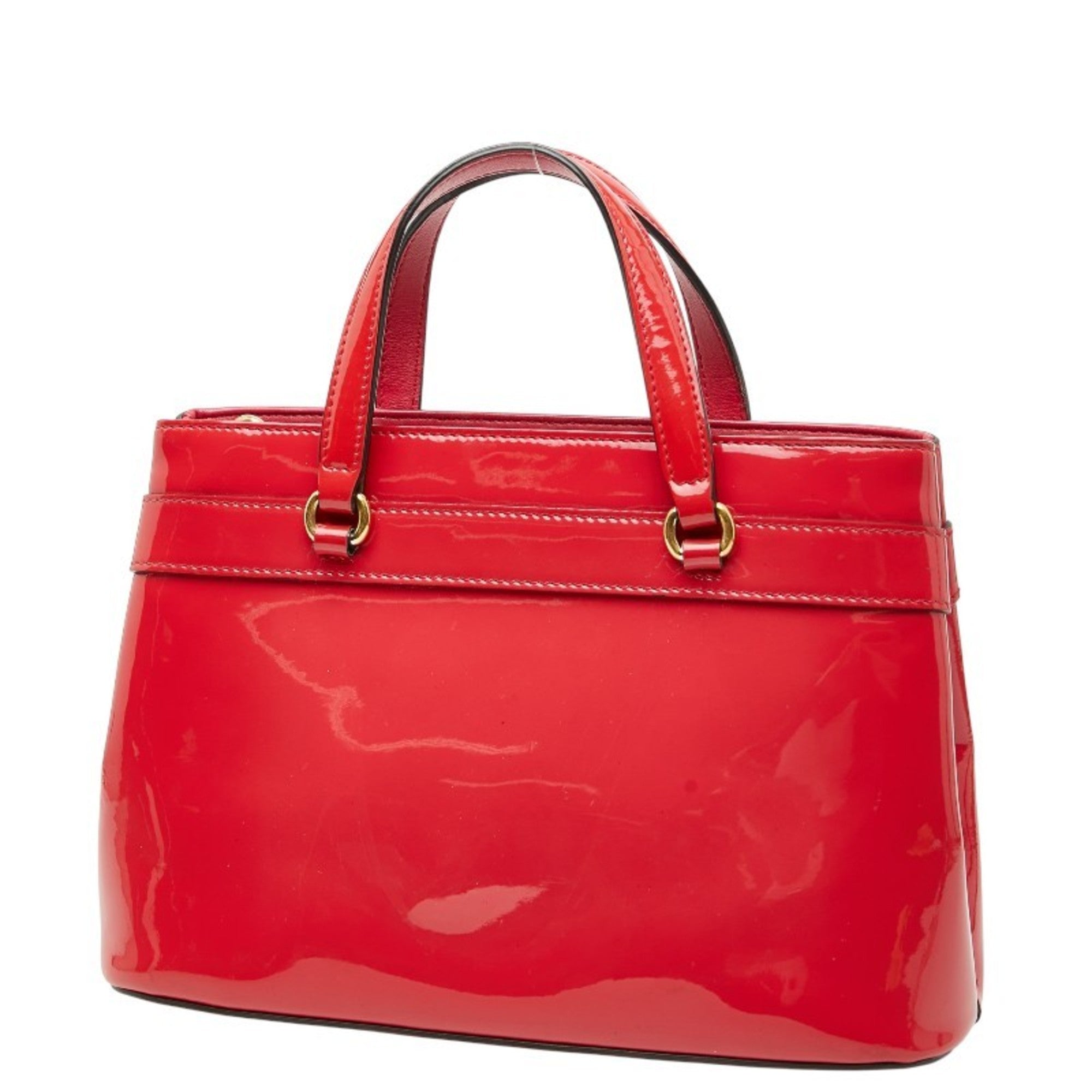 Gucci Pink Patent Leather Handbag (Pre-Owned)