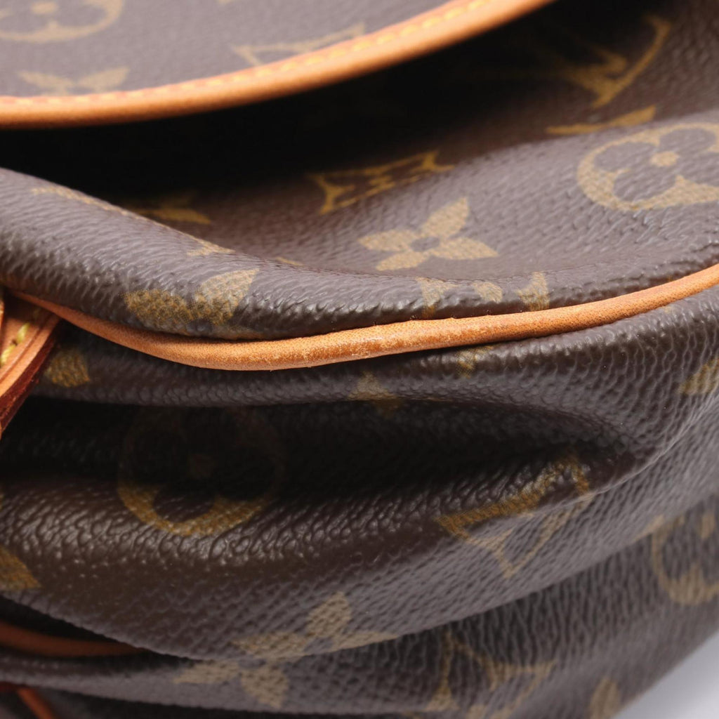 Louis Vuitton Brown Coated Canvas Pvc Leather Monogram Shoulder Bag (Pre-Owned)
