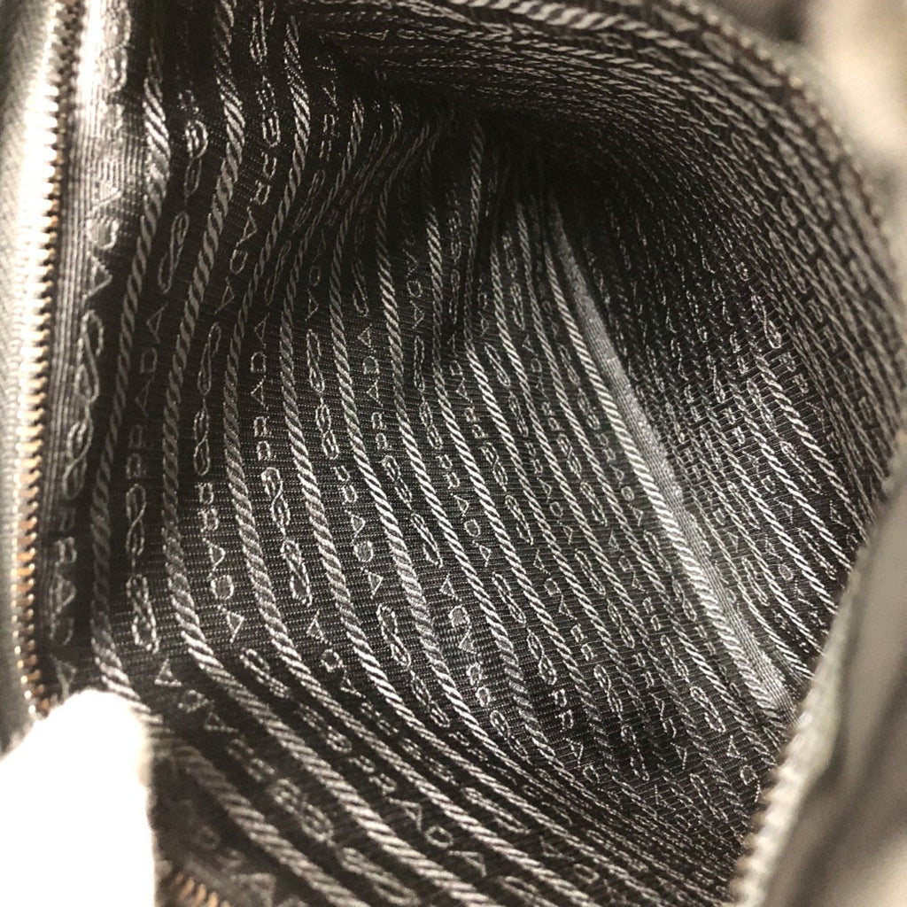Prada Black Cloth Shoulder Bag (Pre-Owned)