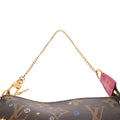 Louis Vuitton Brown Canvas Monogram Pochette Pouch (Pre-Owned)