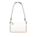 Gucci White Leather Handbag Shoulder Bag (Pre-Owned)