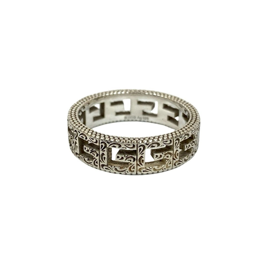 Gucci Silver Silver 925 Band Ring (Pre-Owned)