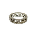 Gucci Silver Silver 925 Band Ring (Pre-Owned)