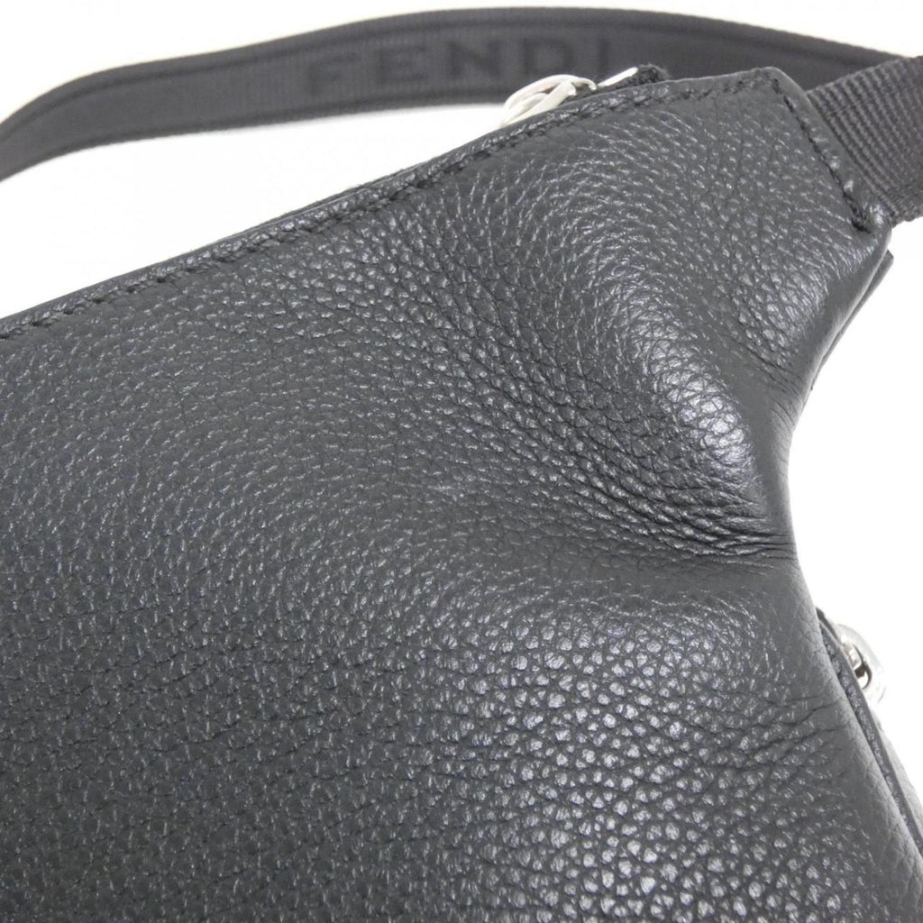 Fendi Black Leather Fanny Pack (Pre-Owned)