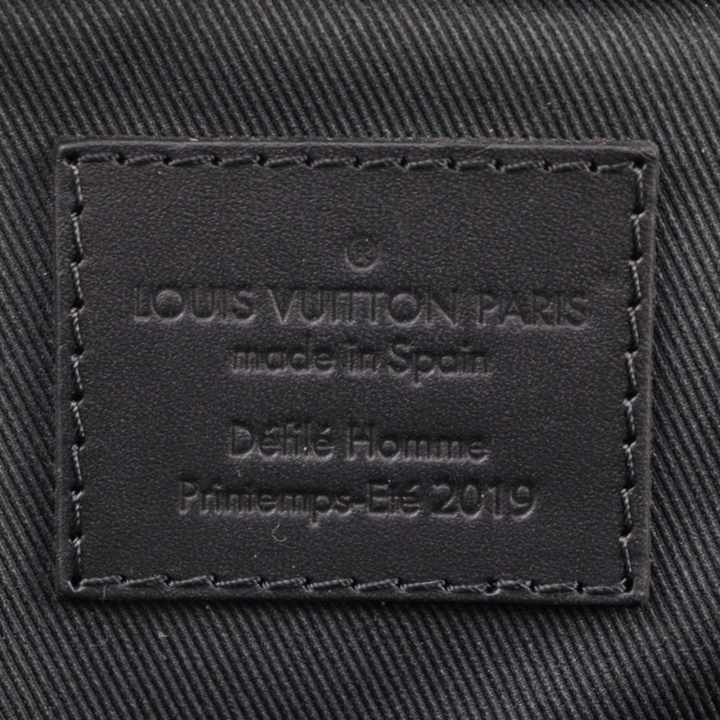 Louis Vuitton Black Brown Monogram Monogram Leather Shoulder Bag Sling Bag (Pre-Owned)