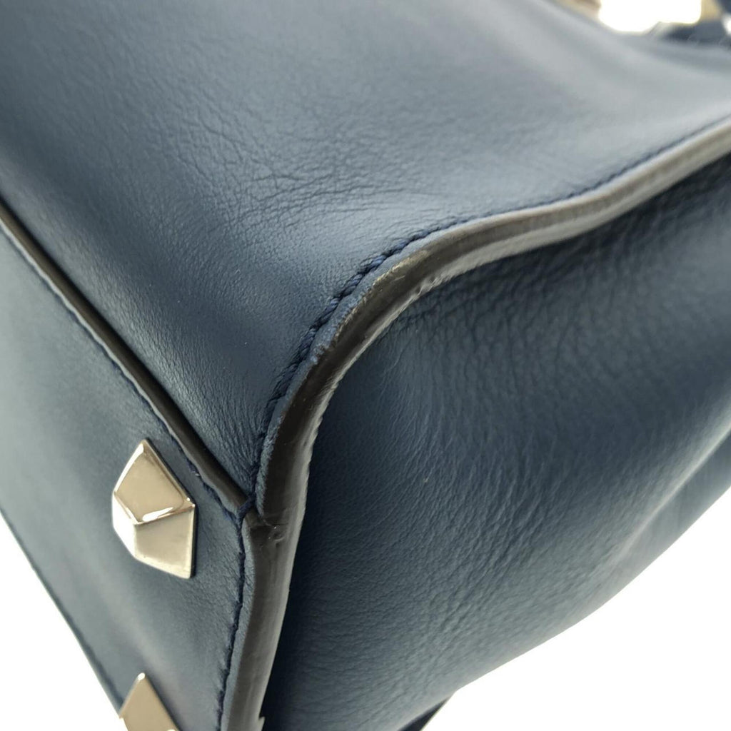 Fendi Blue Leather Handbag (Pre-Owned)