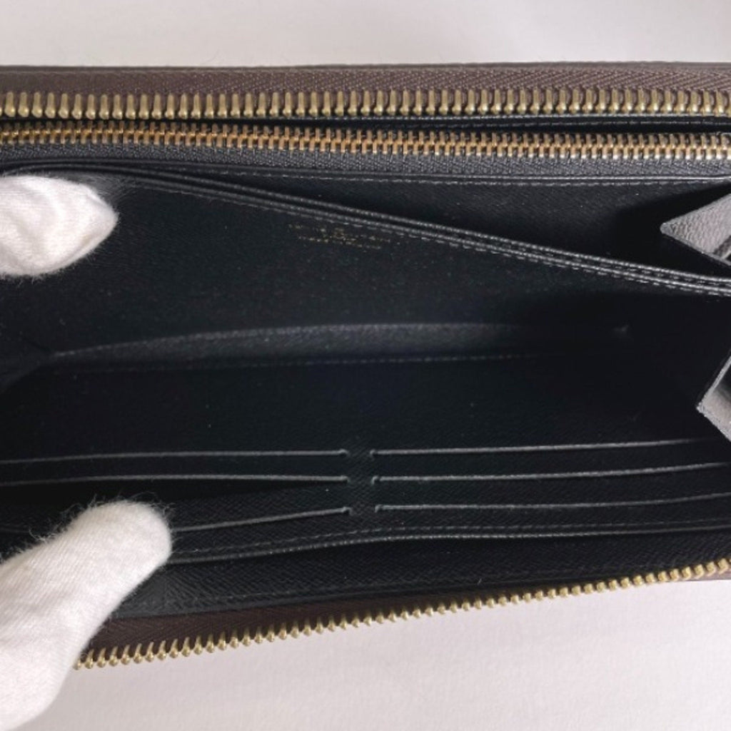 Louis Vuitton Brown Monogram Long Wallet (Bi-Fold) (Pre-Owned)