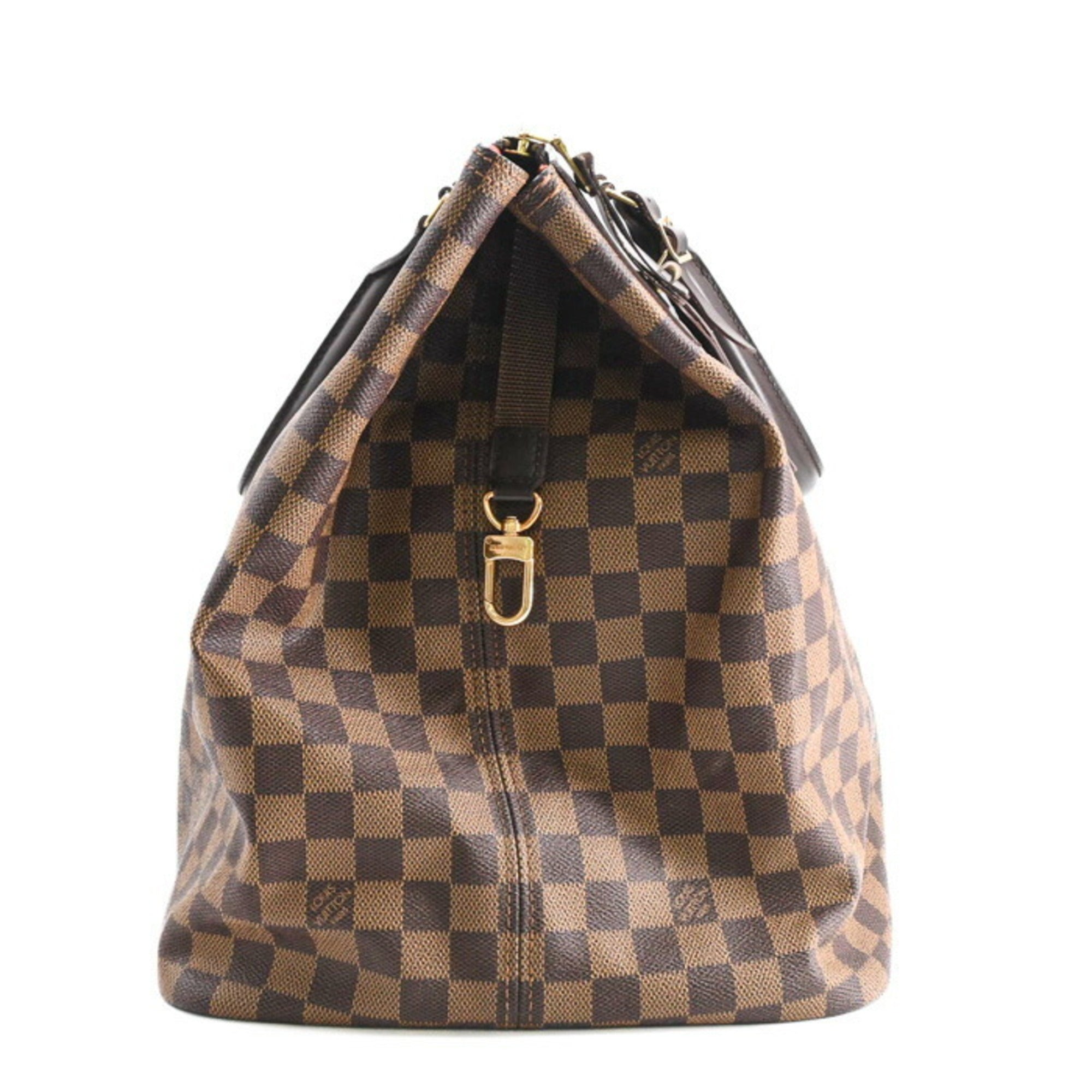 Louis Vuitton Black Damier Graphite Boston Bag (Pre-Owned)