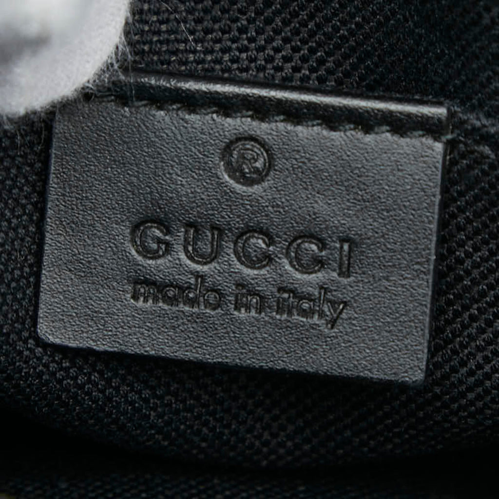 Gucci Black Multi-Color Pvc Leather Clutch Bag (Pre-Owned)