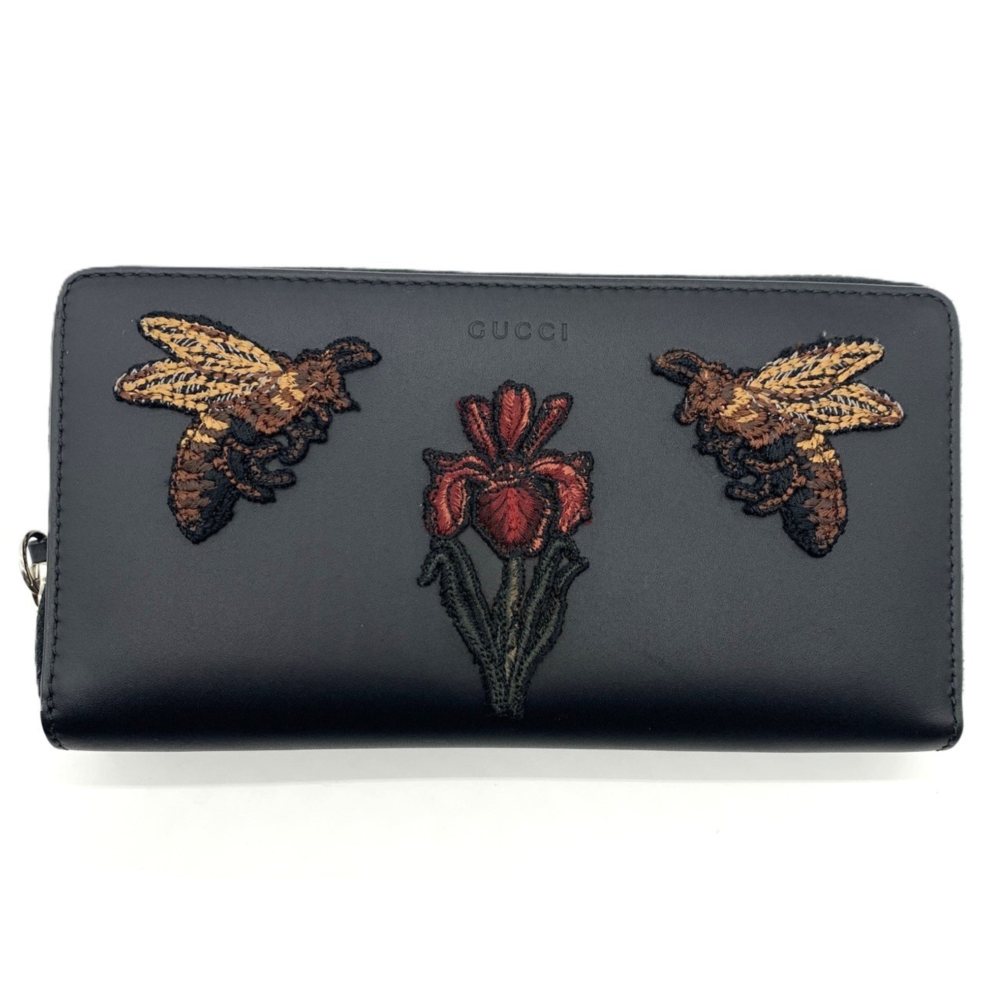 Gucci Leather Long Wallet (Bi-Fold) (Pre-Owned)