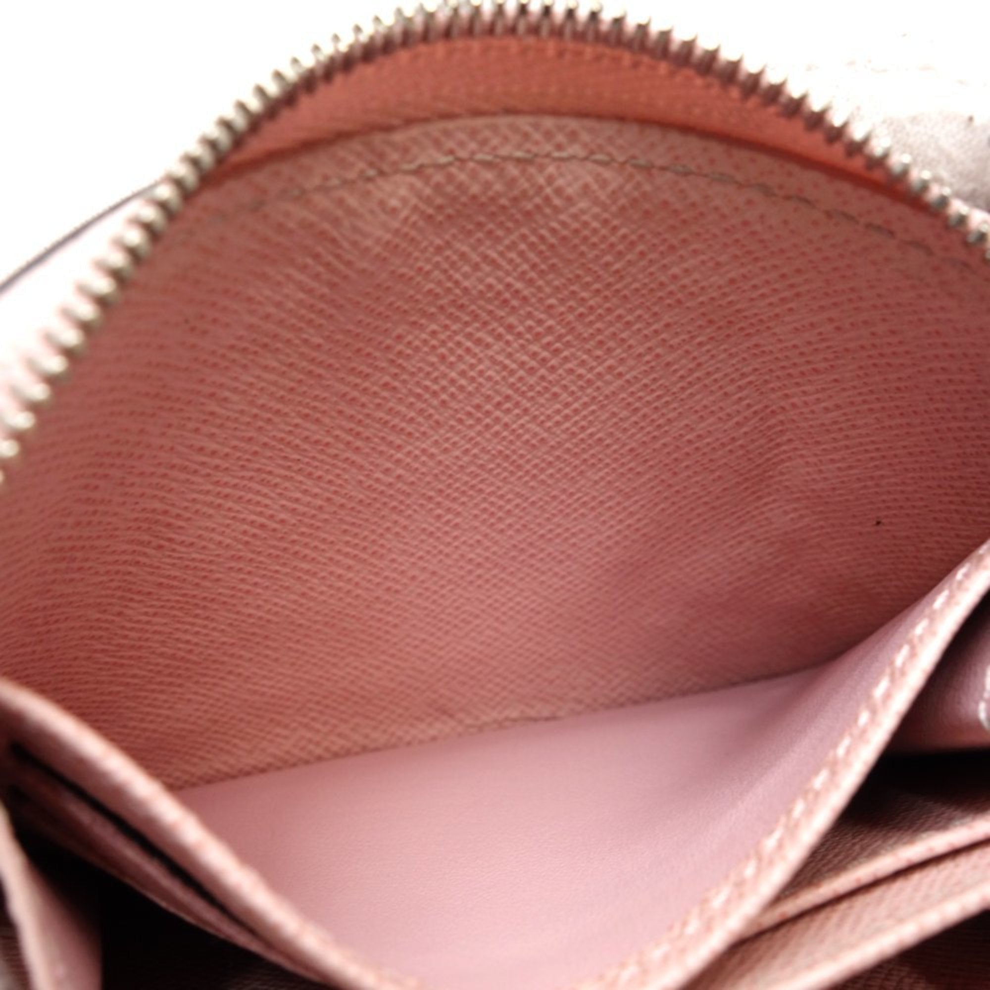 Louis Vuitton Rose Ballerine Leather Wallet (Bi-Fold) (Pre-Owned)