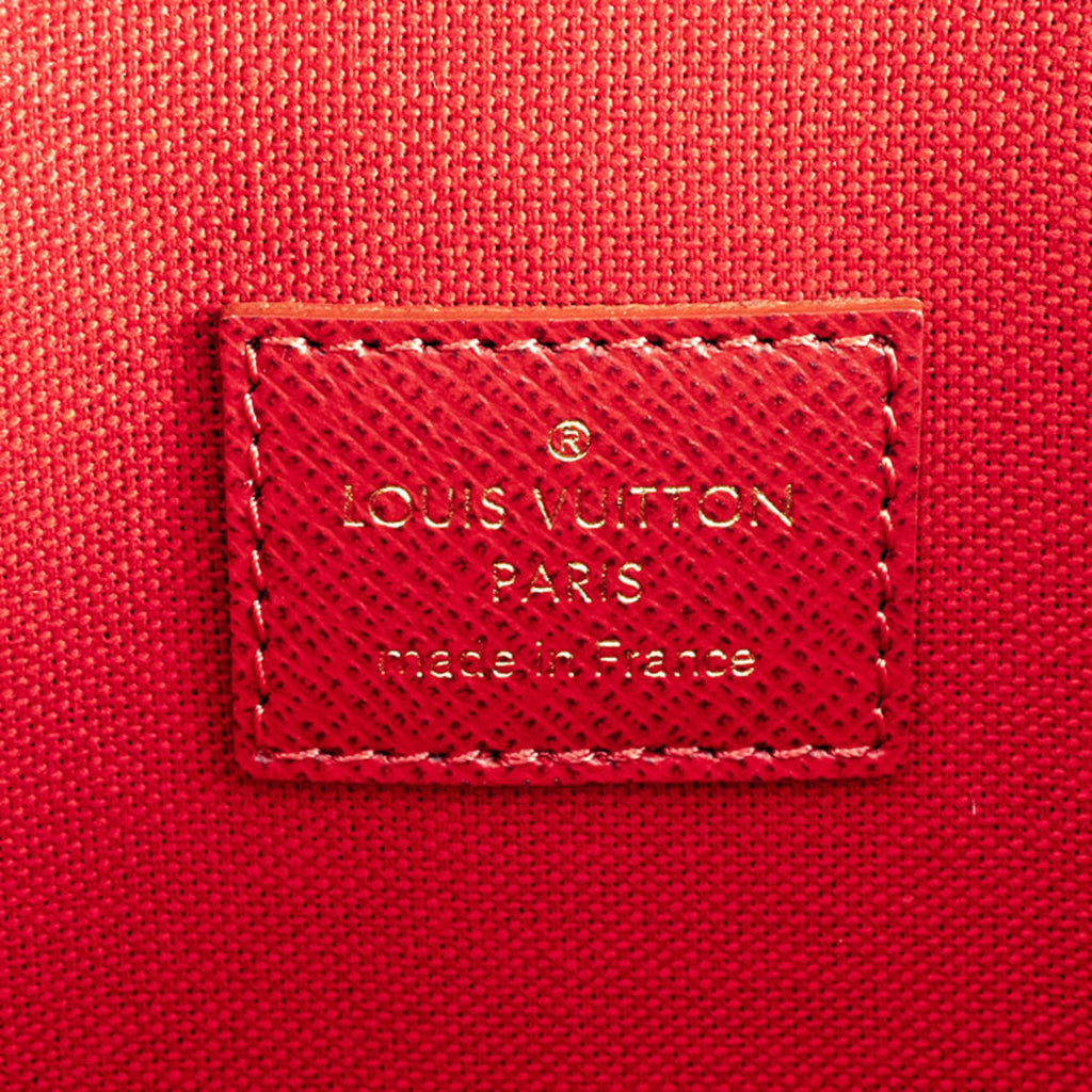 Louis Vuitton Brown Damier Canvas Ebene Damier Canvas Shoulder Bag (Pre-Owned)