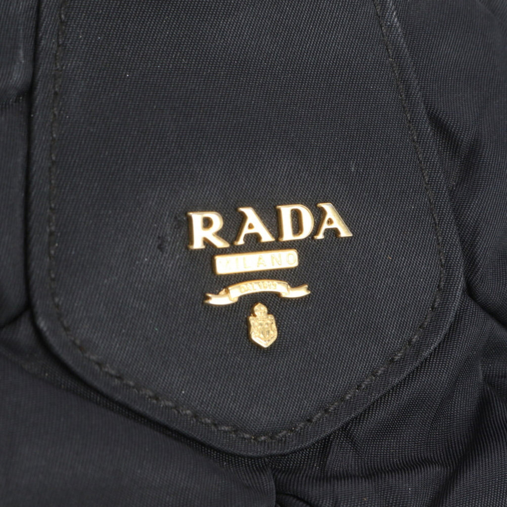 Prada Black Nylon Handbag Shoulder Bag Tote Bag (Pre-Owned)