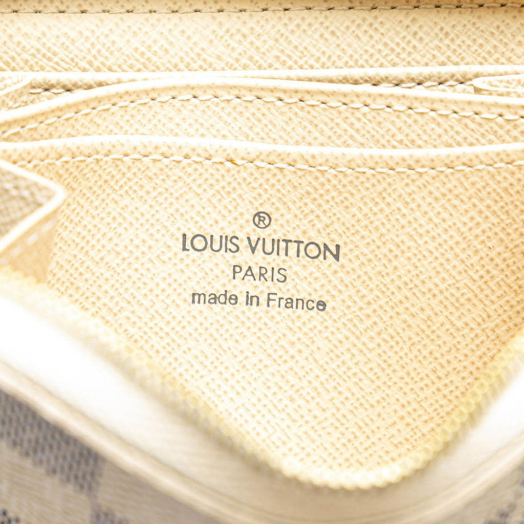Louis Vuitton White Leather Pvc Coin Purse/Coin Case (Pre-Owned)