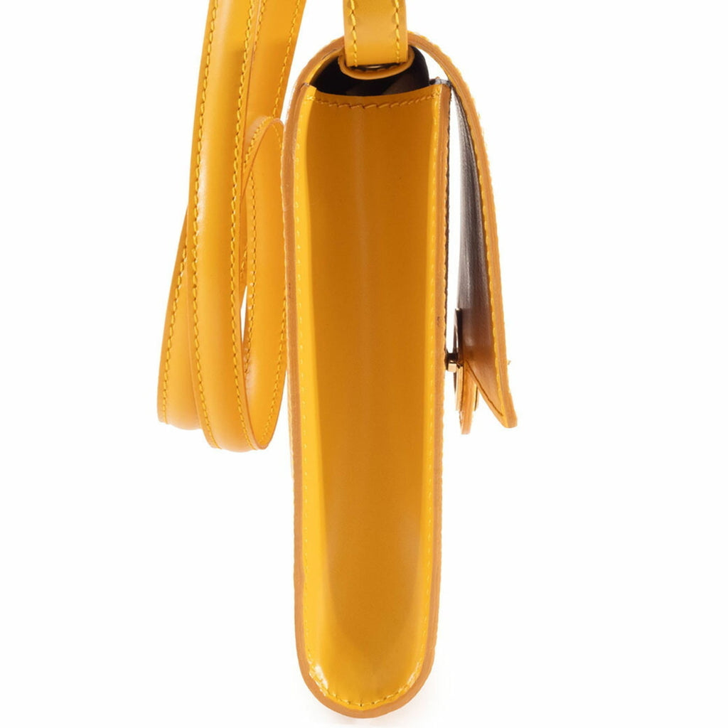 Louis Vuitton Yellow Epi Leather Pochette Shoulder Bag (Pre-Owned)